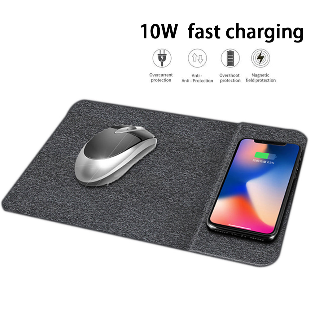 Wireless Charging Mouse Pad | Fast Charging