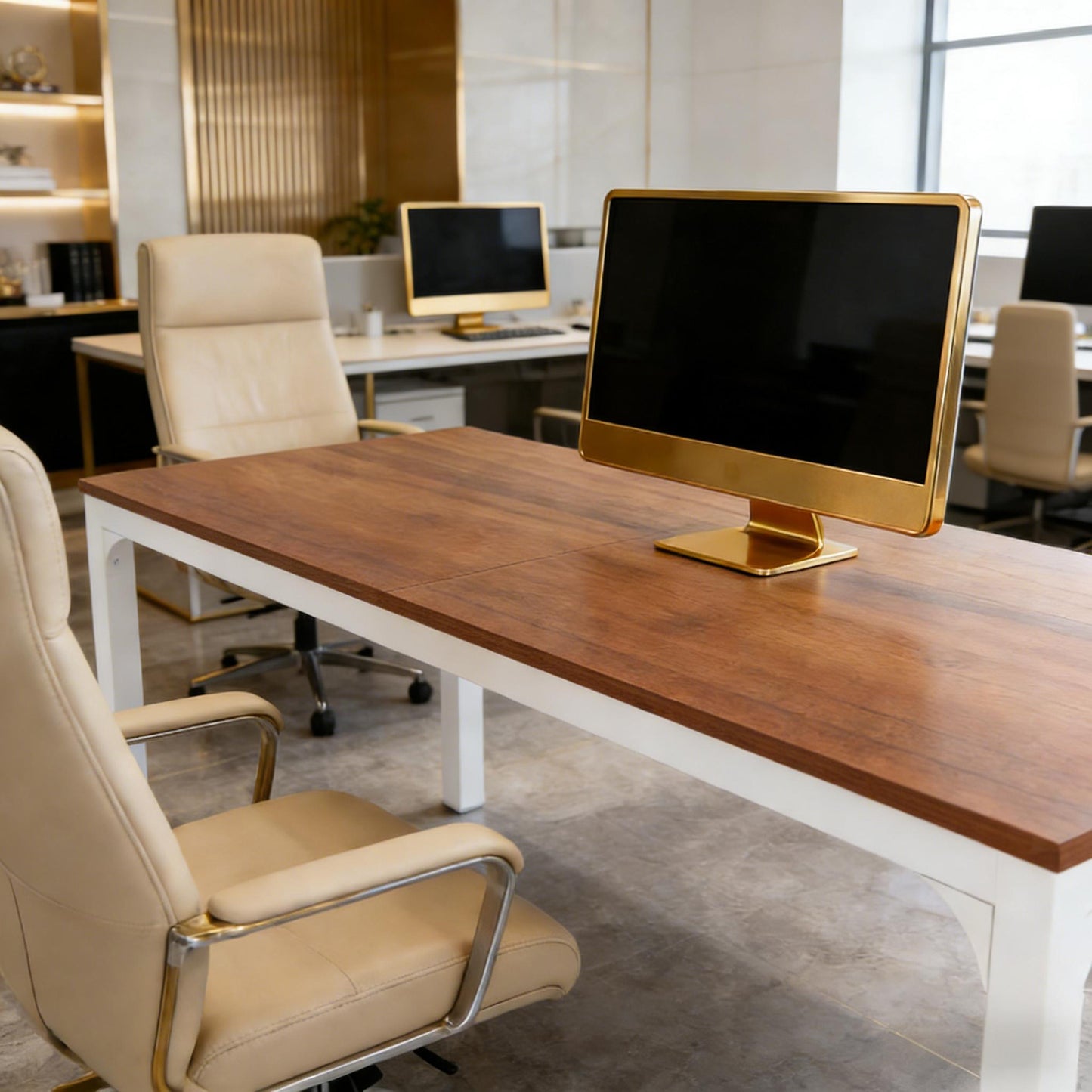 Sleek Executive Work Desk